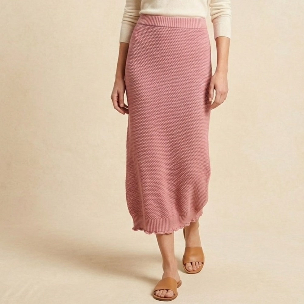 Free People Beach Hailee Sweater MIDI skirt size xs